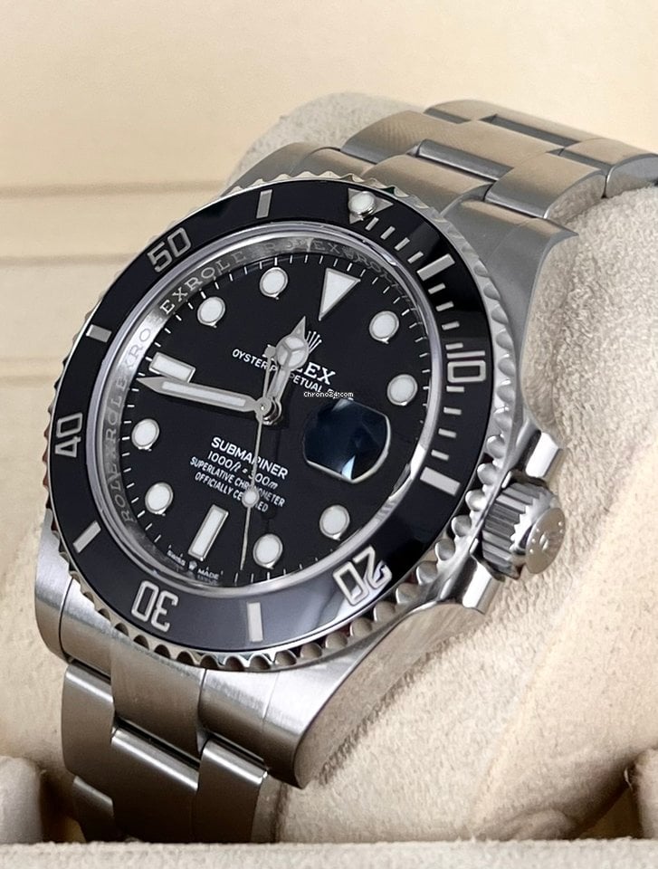 Submariner Date, Box und Papiere, 2014, sehr guter Zustand