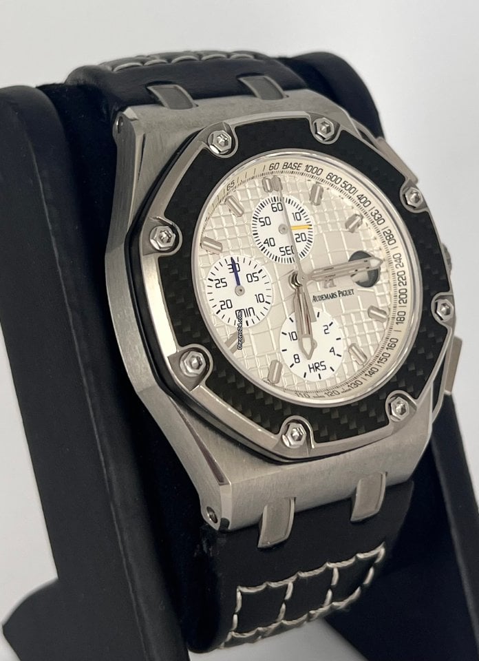 Royal Oak Offshore Chronograph Juan Pablo Montoya mit Box und Archiv