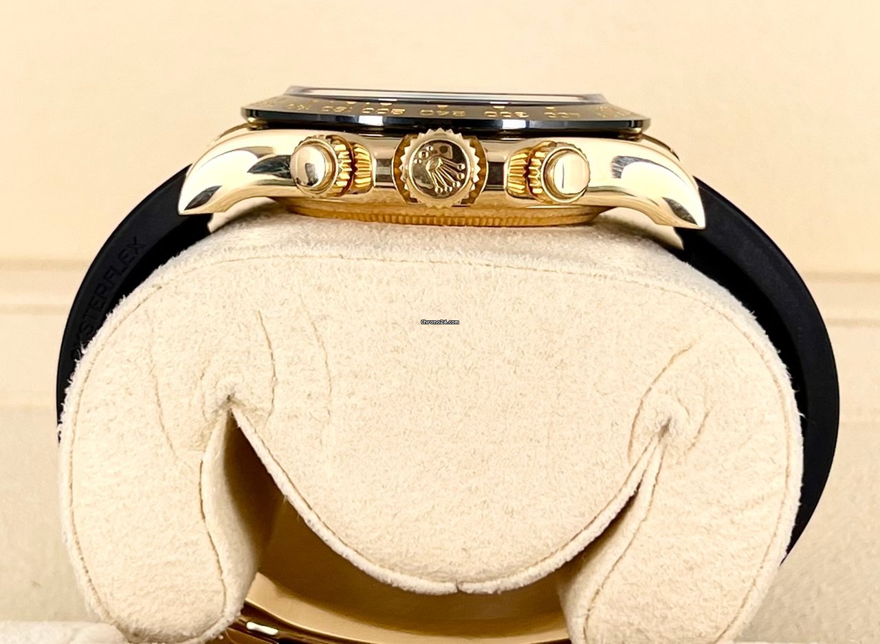 Daytona 18K Gelbgold „Paul Newman“ Oysterflex, neuwertig