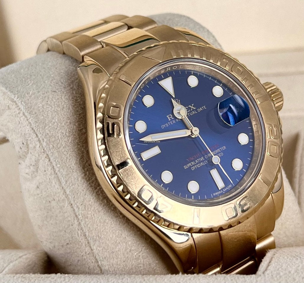 Yacht-Master 40 18K Gelbgold, 2008, wie neu, nach Service 06/23