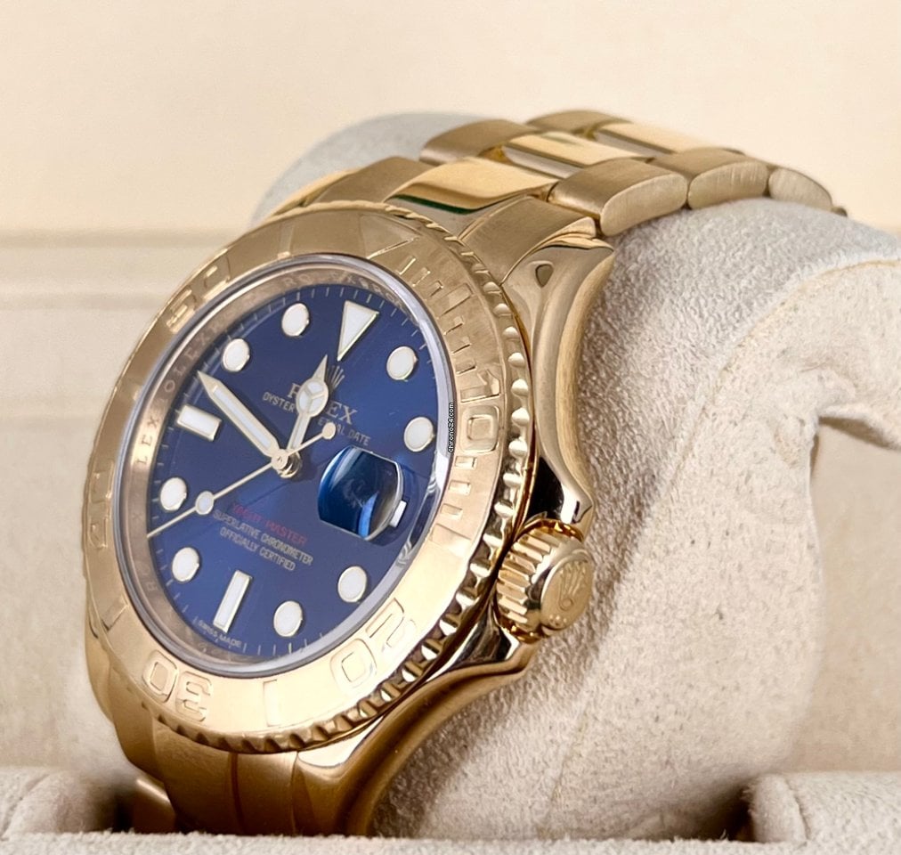Yacht-Master 40 18K Gelbgold, 2008, wie neu, nach Service 06/23