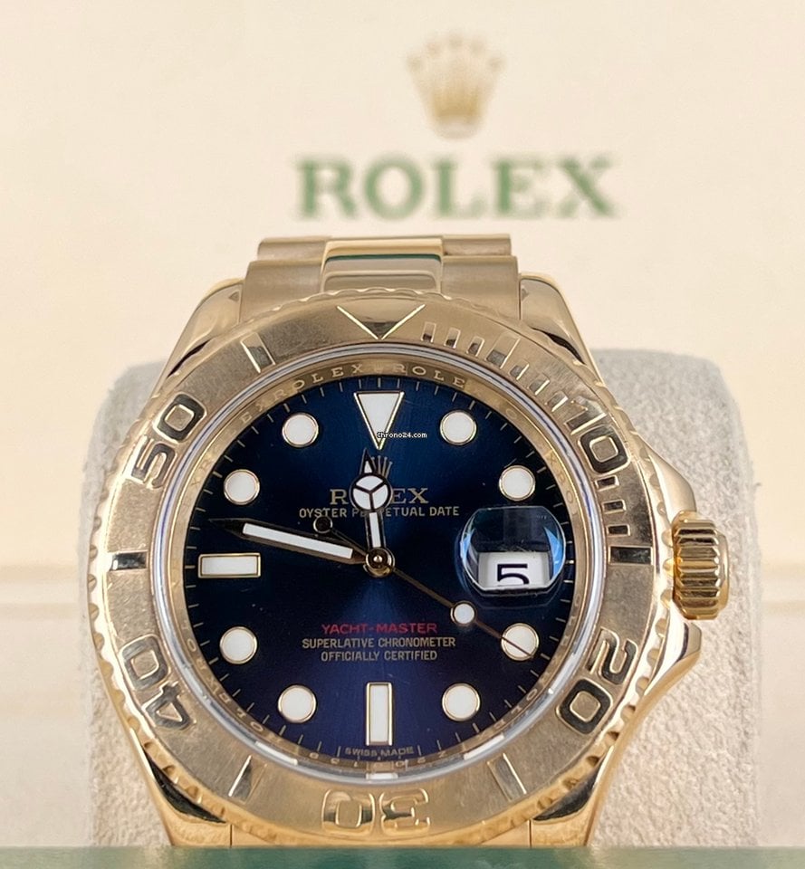 Yacht-Master 40 18K Gelbgold, 2008, wie neu, nach Service 06/23