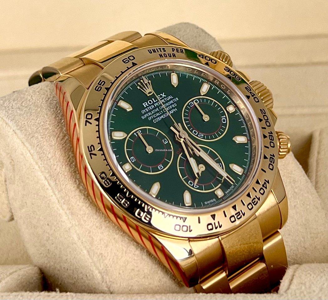 Daytona „Green Money“ „John Mayer“ 2017, nach frischem Service bei Rolex