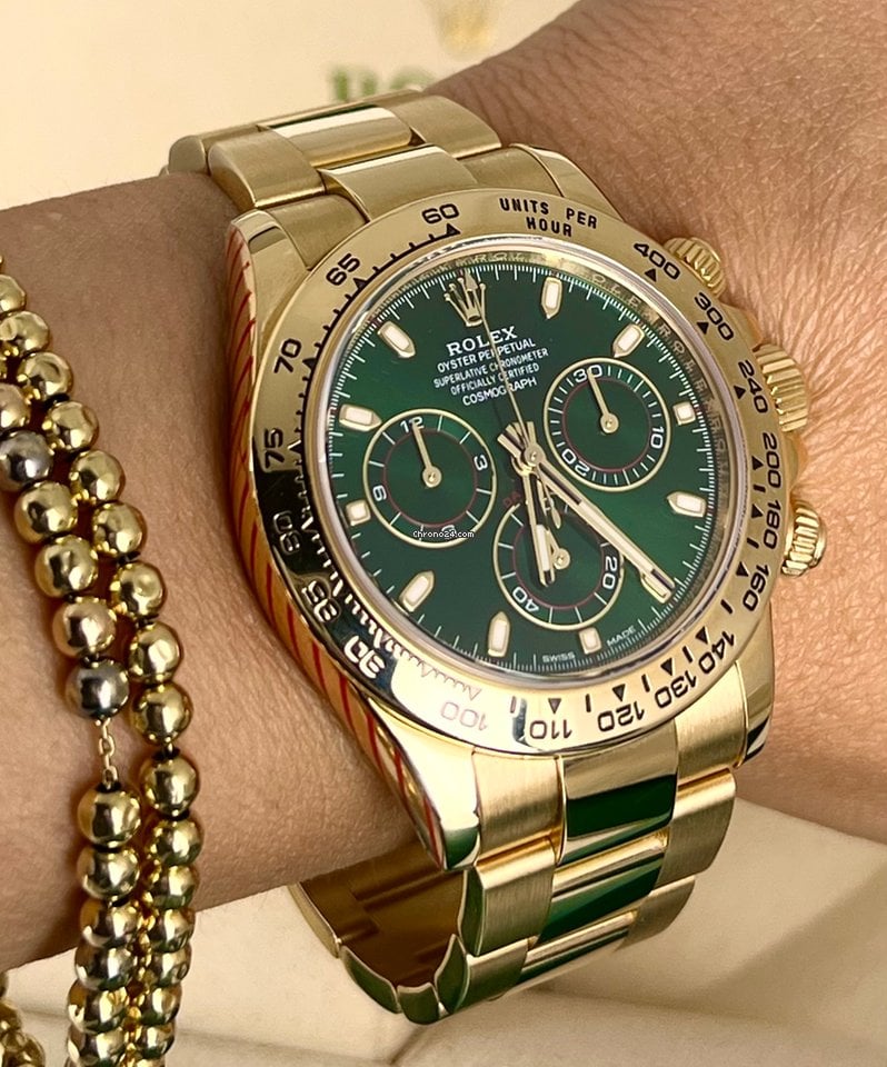 Daytona „Green Money“ „John Mayer“ 2017, nach frischem Service bei Rolex