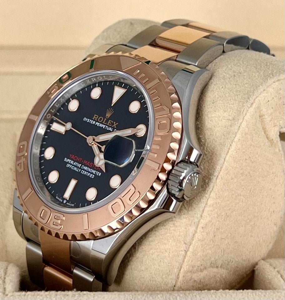 Yacht-Master 40 18K Roségold, Komplettset