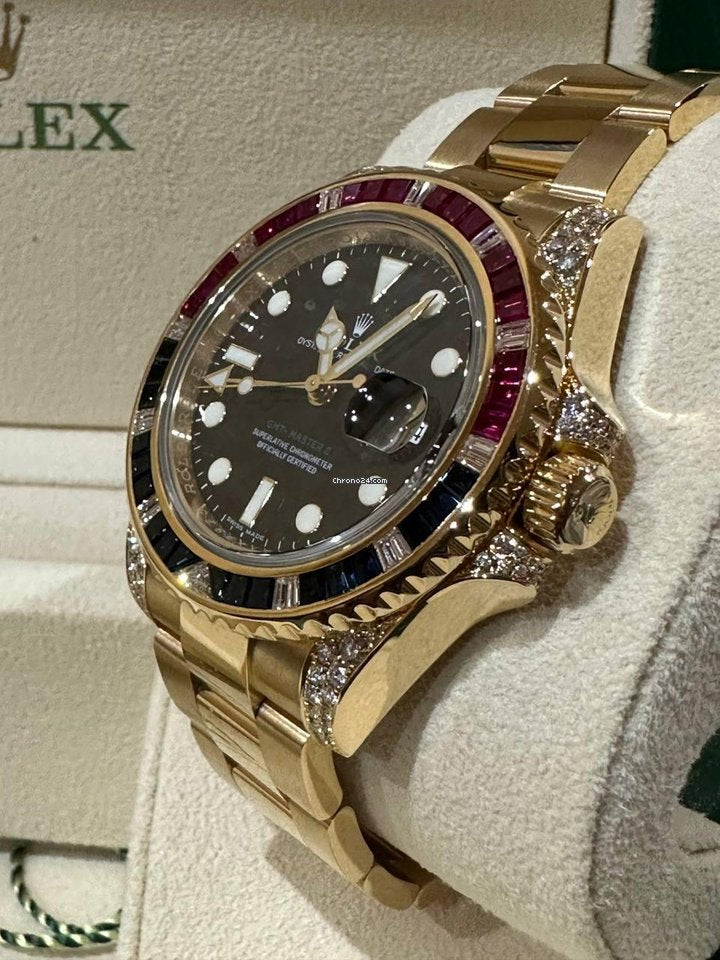 GMT-Master II, komplett original ab Werk, wie neu, Komplettset