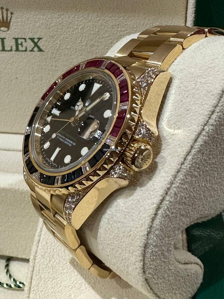 GMT-Master II, komplett original ab Werk, wie neu, Komplettset