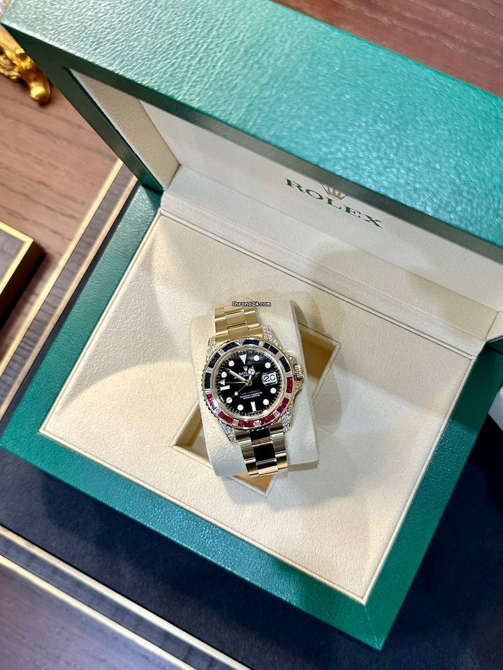 GMT-Master II, komplett original ab Werk, wie neu, Komplettset