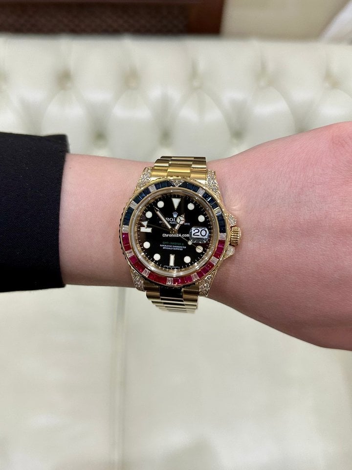 GMT-Master II, komplett original ab Werk, wie neu, Komplettset