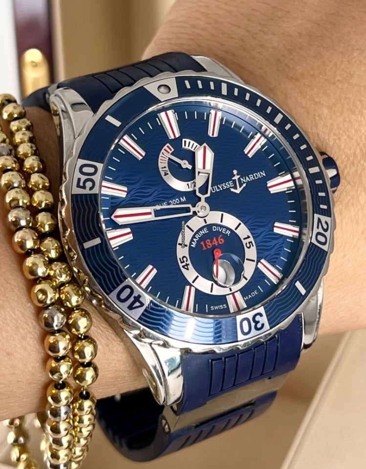 Ulysse nardin clearance marine diver chronometer