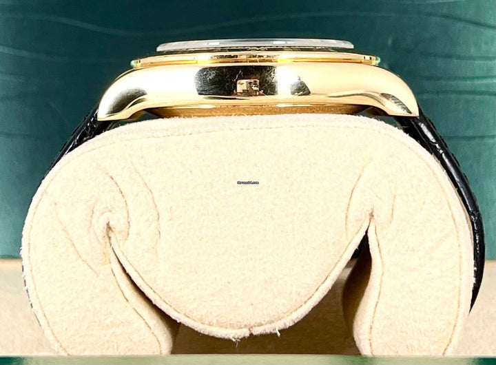 Daytona 18 Karat Gelbgold, Seriennummer M, wunderschöner Zustand, Box, Papiere 