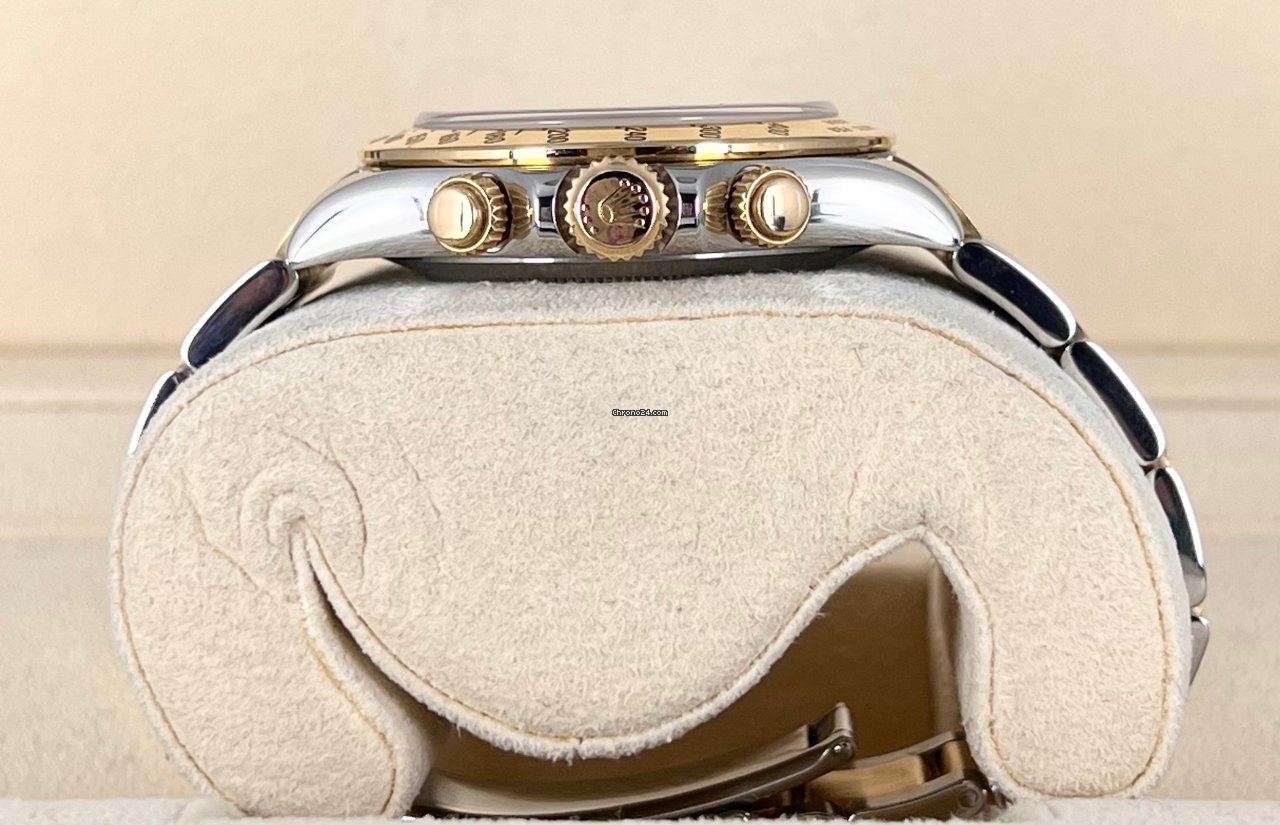 Daytona Stahl Gold 18K, Box und Papiere, 2009, wie neu