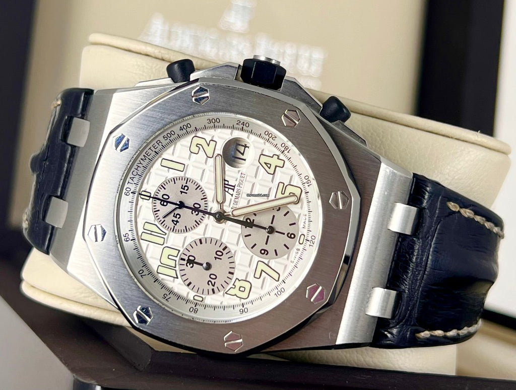 Royal Oak Offshore Chronograph Safari Full Set in wunderschönem Zustand