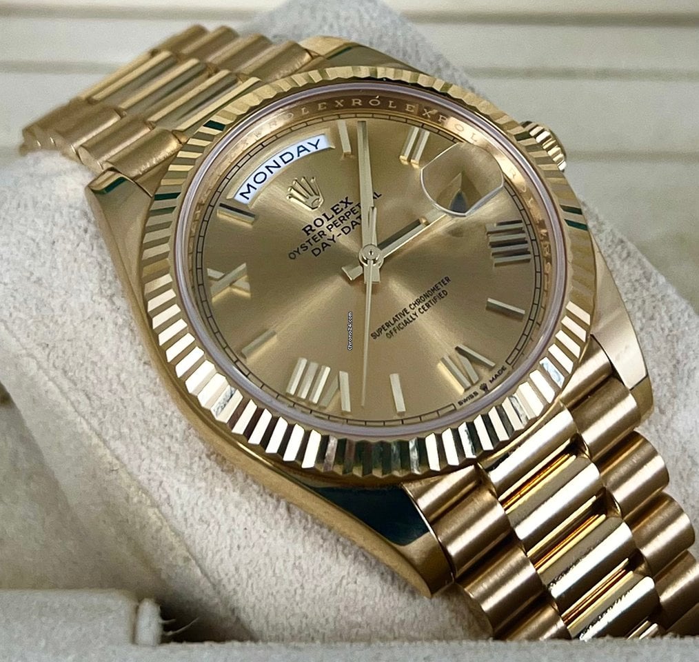 Day-Date 40 Gelbgold 18K, 2022