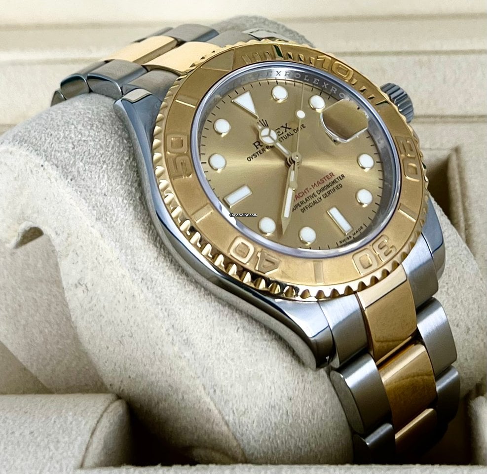 Yacht-Master 40 Stahl 18K Gold LC100, wie neu