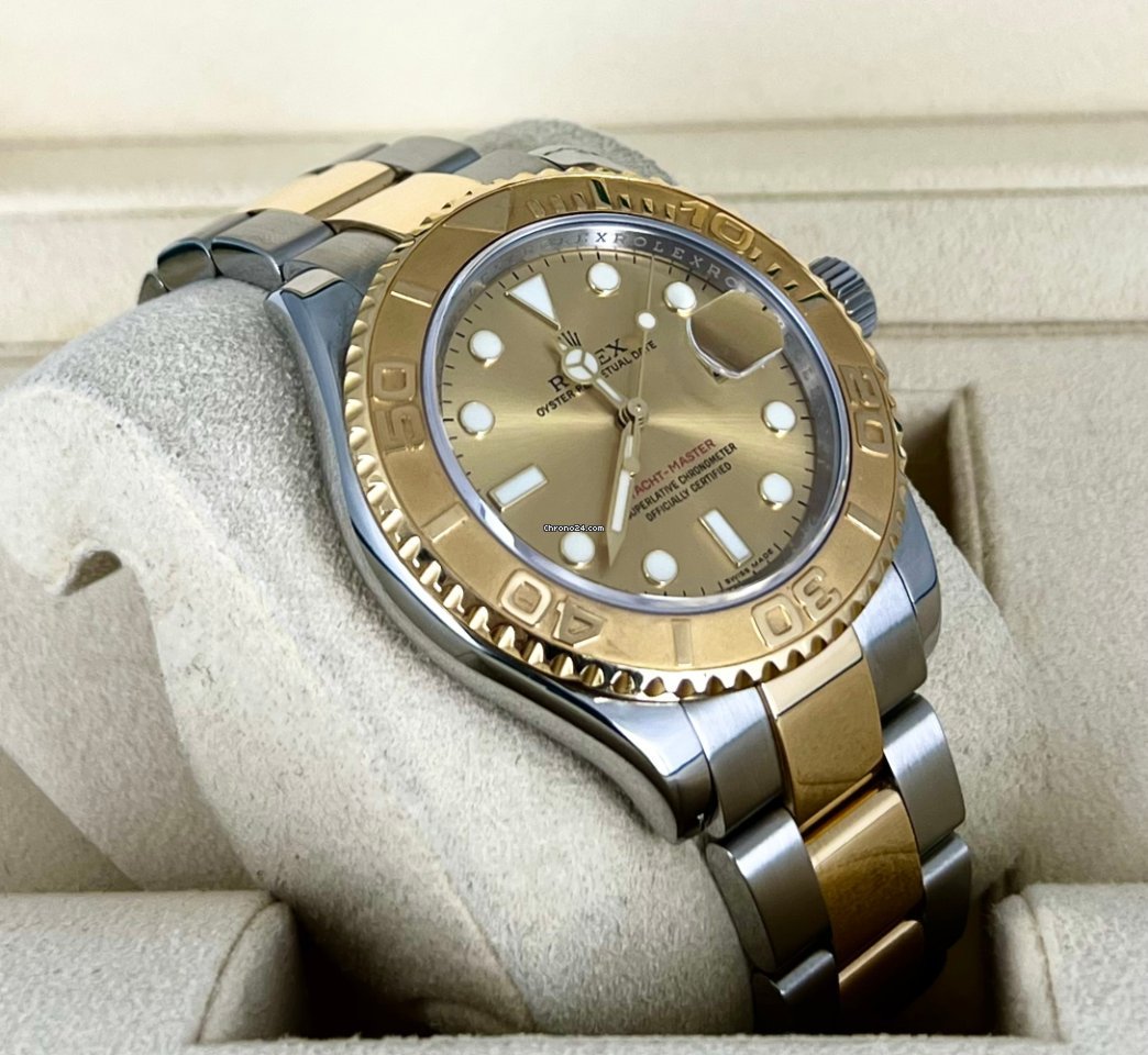 Yacht-Master 40 Stahl 18K Gold LC100, wie neu