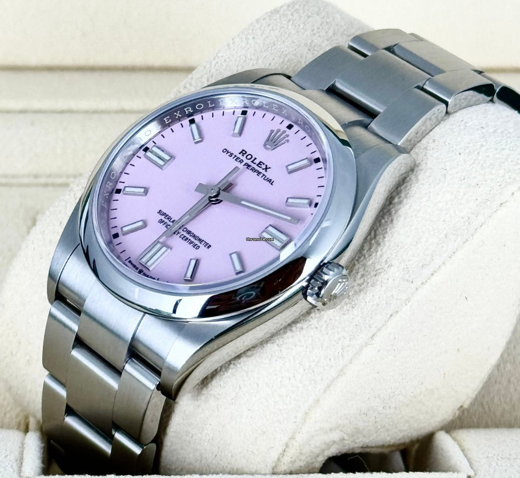 Oyster Perpetual 36 zertifiziert „Pink Candy“