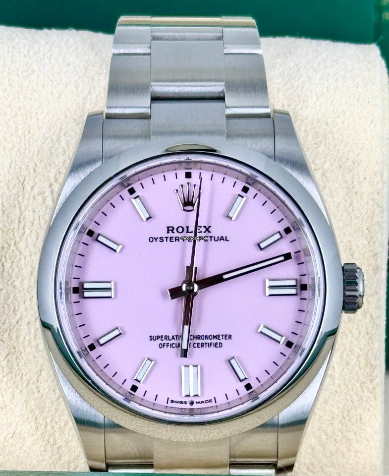 Oyster Perpetual 36 zertifiziert „Pink Candy“