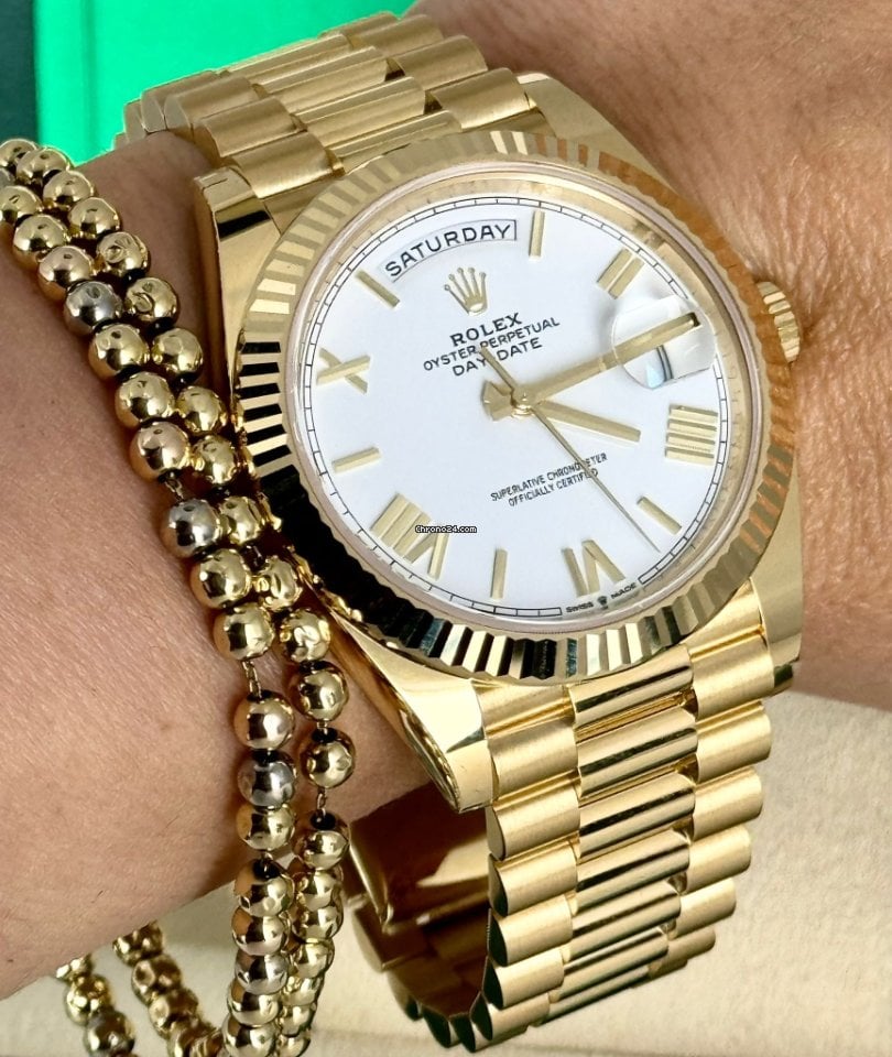 Day-Date 40 18K Gelbgold, 2022