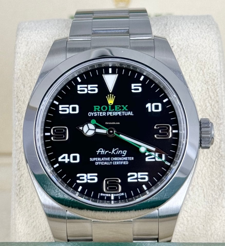 Air King zertifiziert, 40 mm, Komplettset, 2021, wie neu