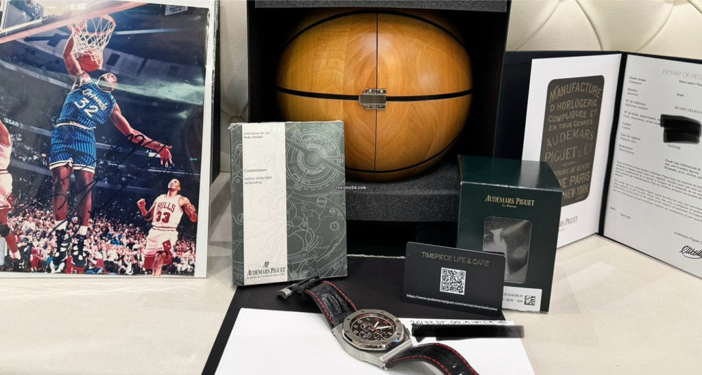 Royal Oak Offshore Chronograph Zertifiziert Shaquille Originalbox und Archivpapiere