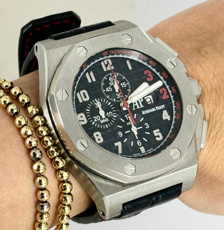 Royal Oak Offshore Chronograph Zertifiziert Shaquille Originalbox und Archivpapiere