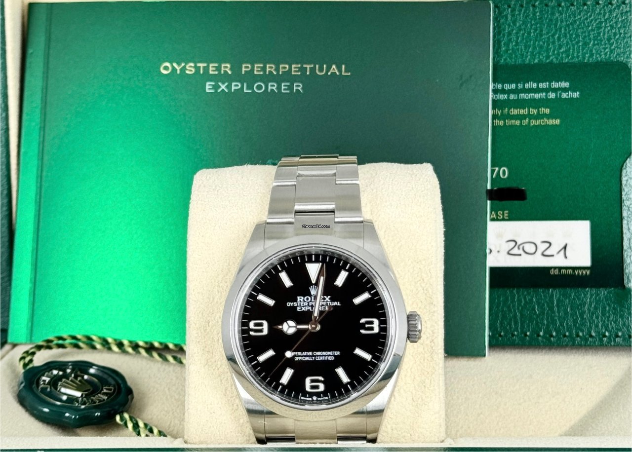 Explorer 36 mm, wie neu