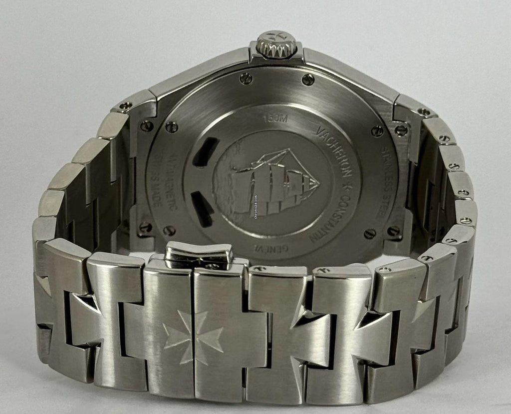 Constantin Overseas Certified 42 mm Automatik mit Box und Papieren, schwarzes Zifferblatt