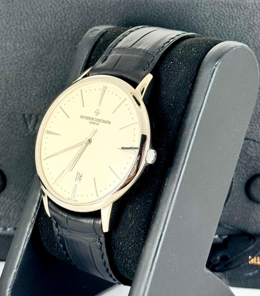 Patrimony Certified Contemporary 18K Weißgold nach vollständiger Wartung durch VC 2024