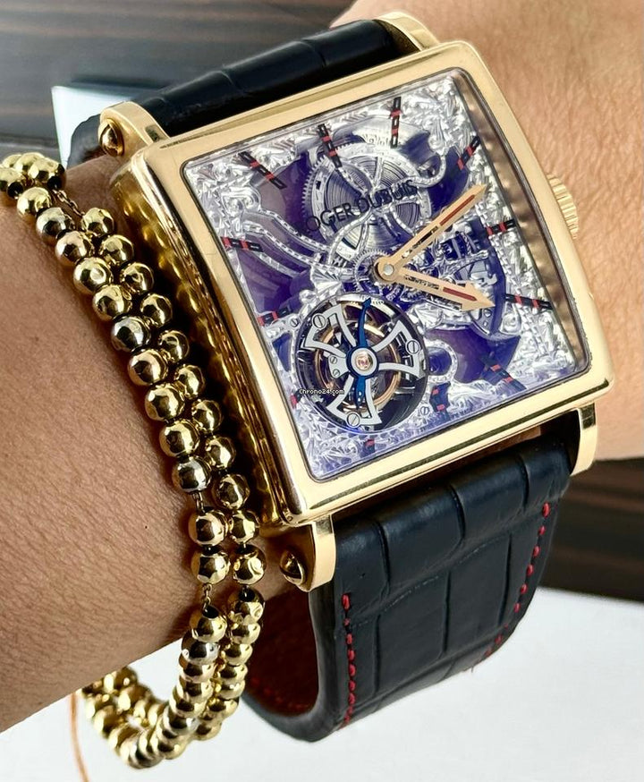 40 MM RRP:156,000$ Pink/Rose Gold Skeleton Tourbillon Full set Unpolished