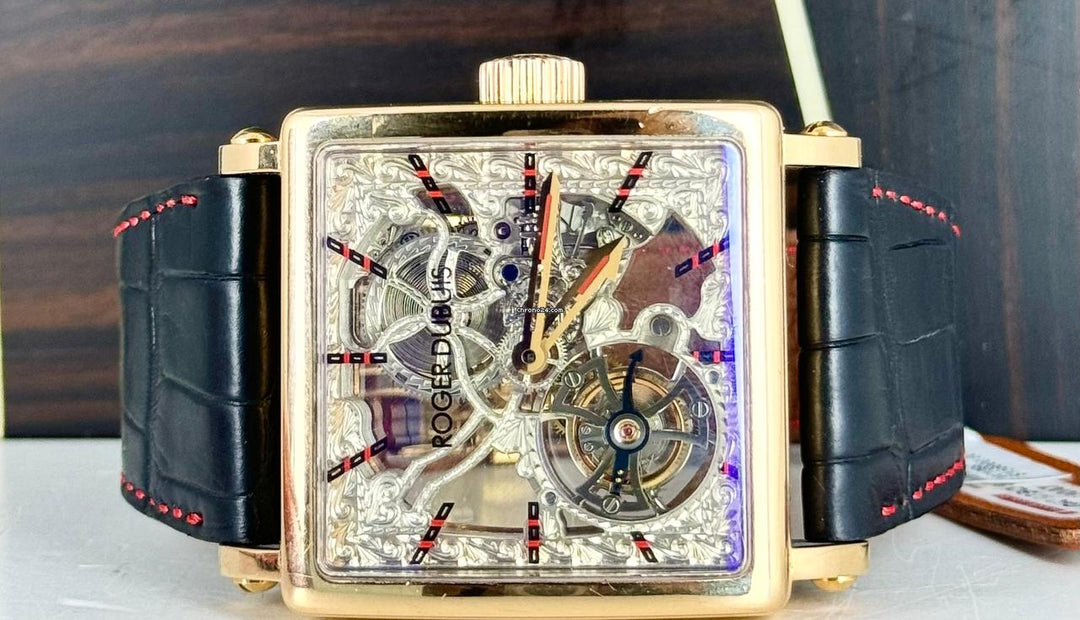 40 MM RRP:156,000$ Pink/Rose Gold Skeleton Tourbillon Full set Unpolished