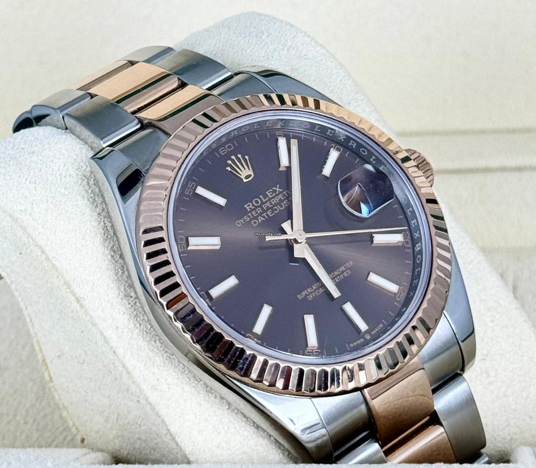 Datejust 41 Certified Rose Gold Chocolate dial 2020