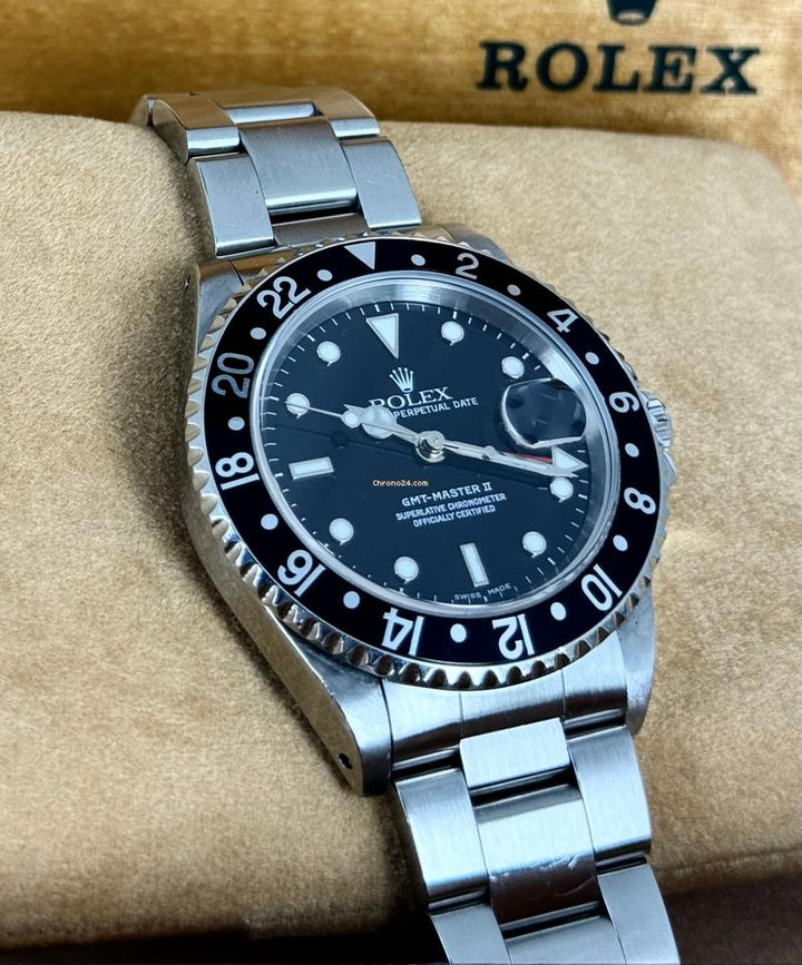 GMT-Master II Certified Black Insert serial A B&P