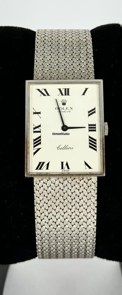 Cellini 18K white Gold only Watch very good condition