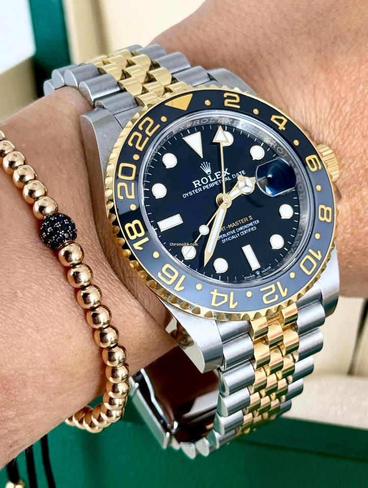 GMT-Master II „Zombie“ Stahl Gold, wie neu