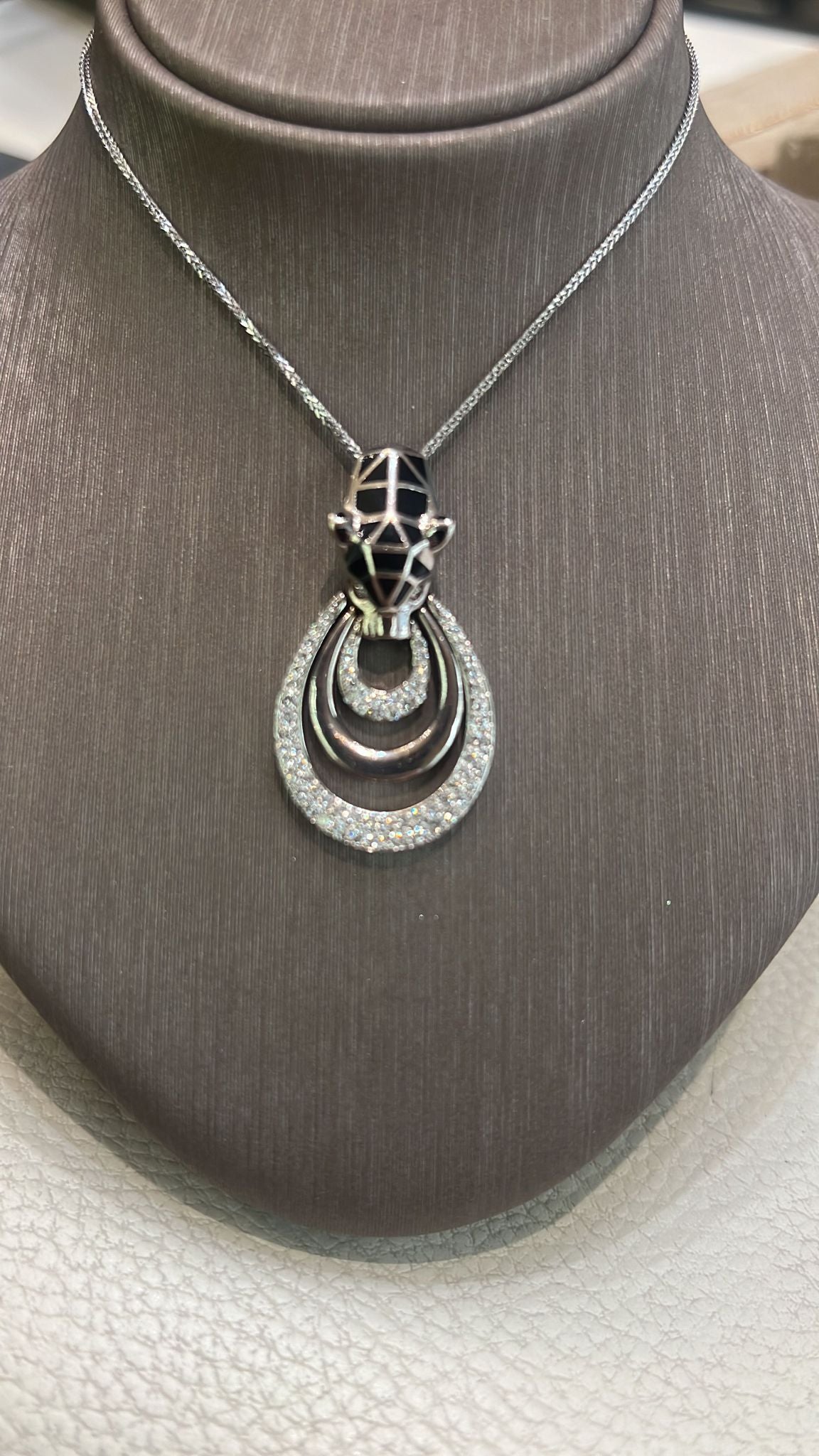 Diamant Panthère Halskette