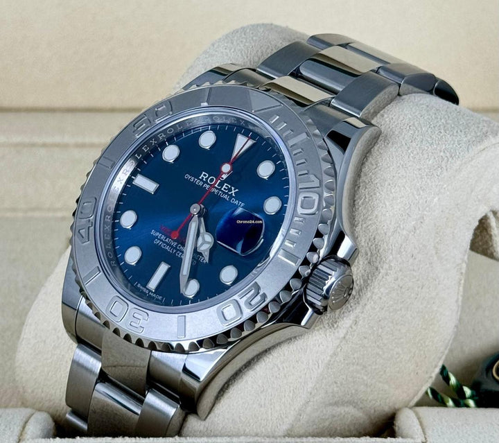 Yacht-Master 40 Blue Dial Platinum Bezel NEW2019