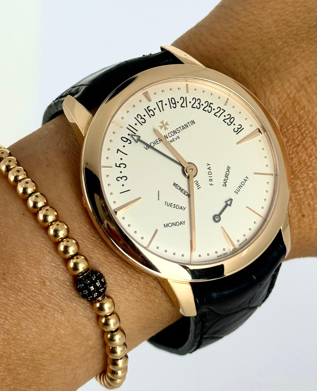 Patrimony RETROGRADE FULL SET ROSE GOLD