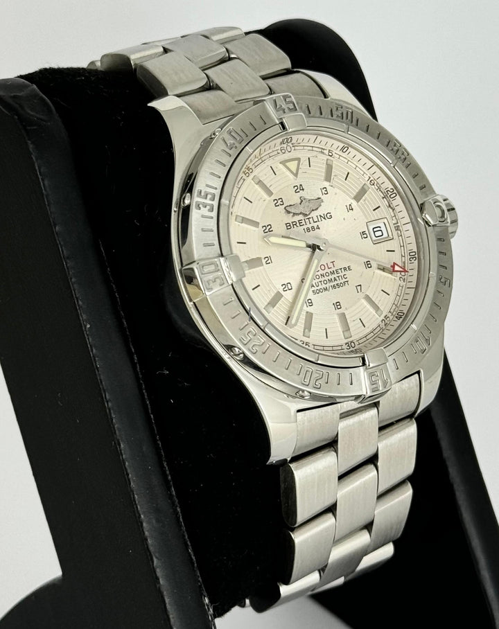 Breitling Colt Automatic with papers Damaged dial