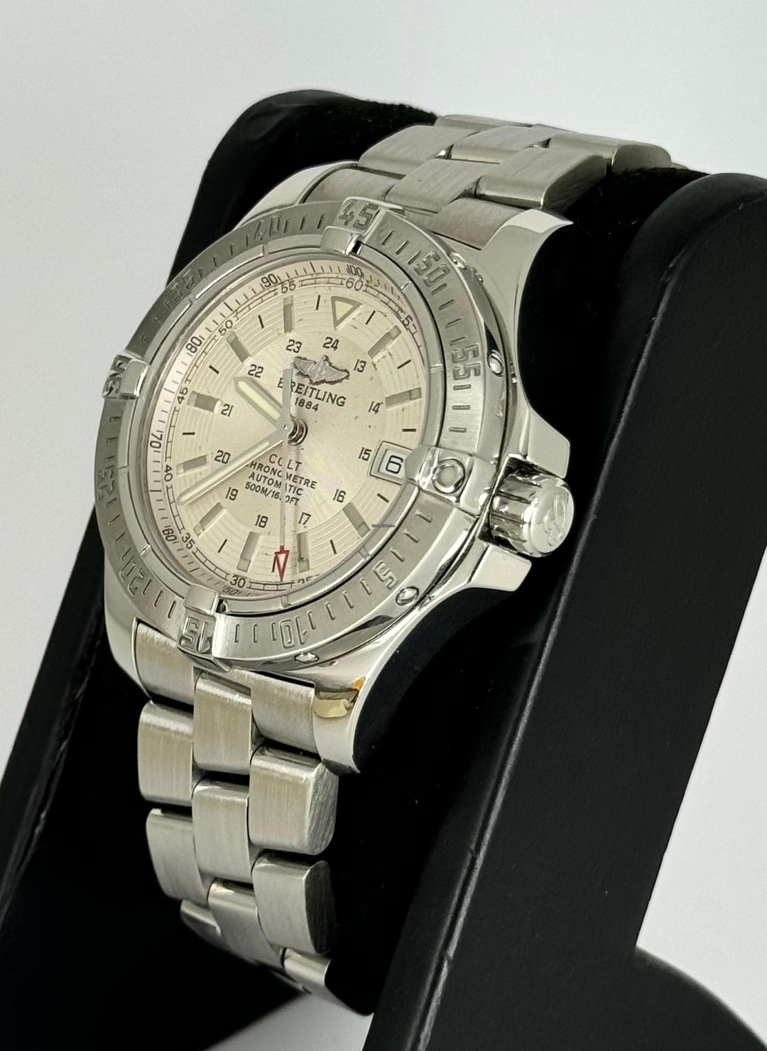 Breitling Colt Automatic with papers Damaged dial