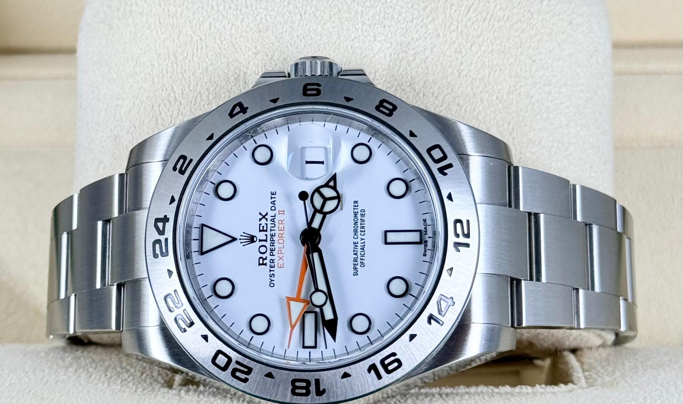 Explorer II 2018, Box und Papiere