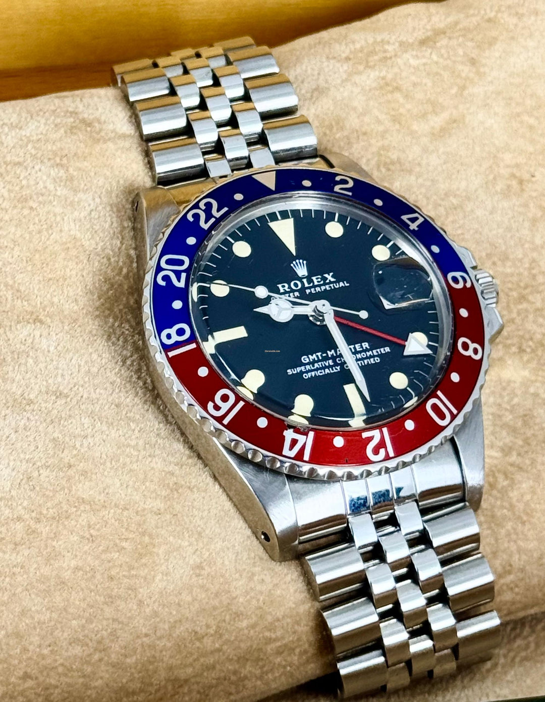 Rolex GMT-Master 1977 Full set Service hands