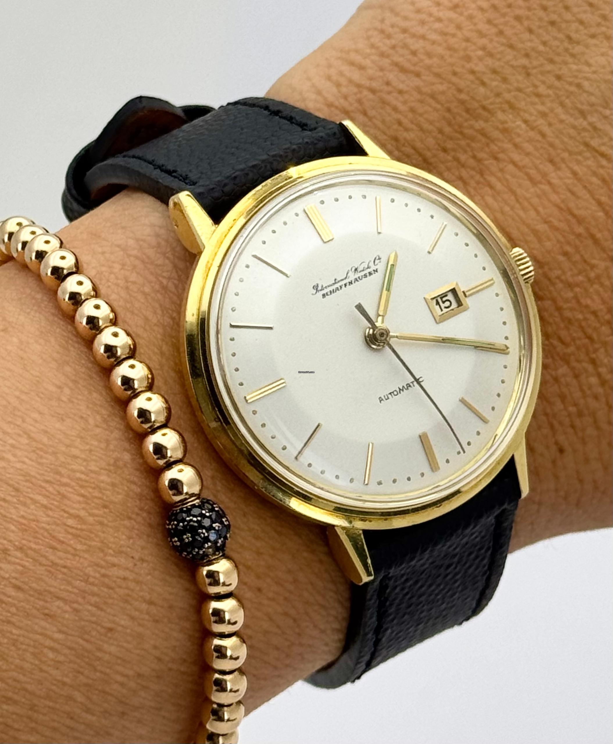 IWC Ref. 648 Automatik 36 mm 18k Gold