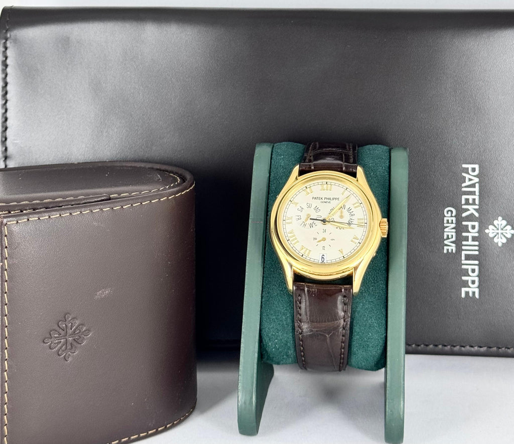 Patek Philippe 5035J Jahreskalender Box und Papiere