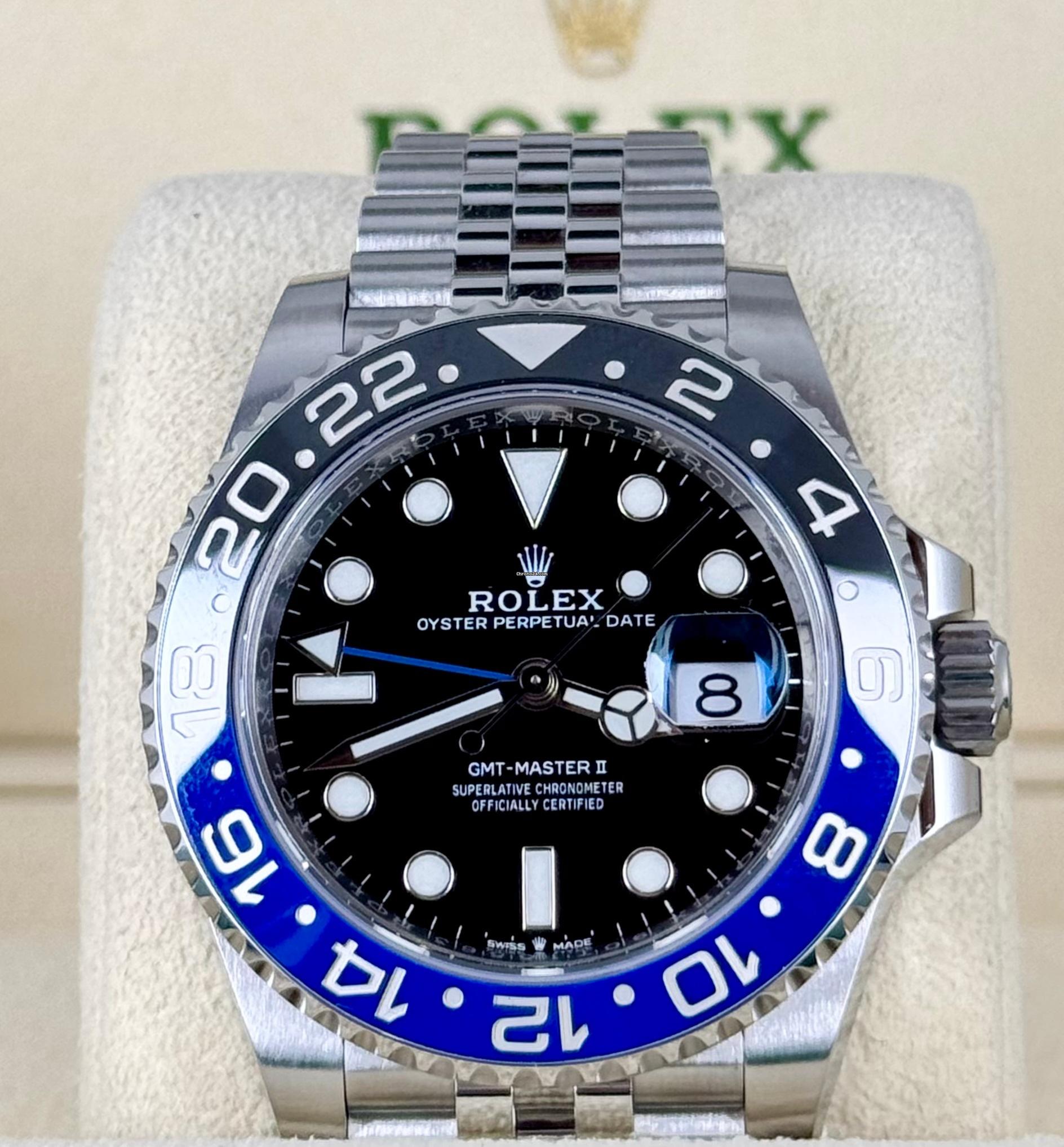 Rolex GMT-Master II „Batgirl“ 2020, neue Karte, Box & Papiere