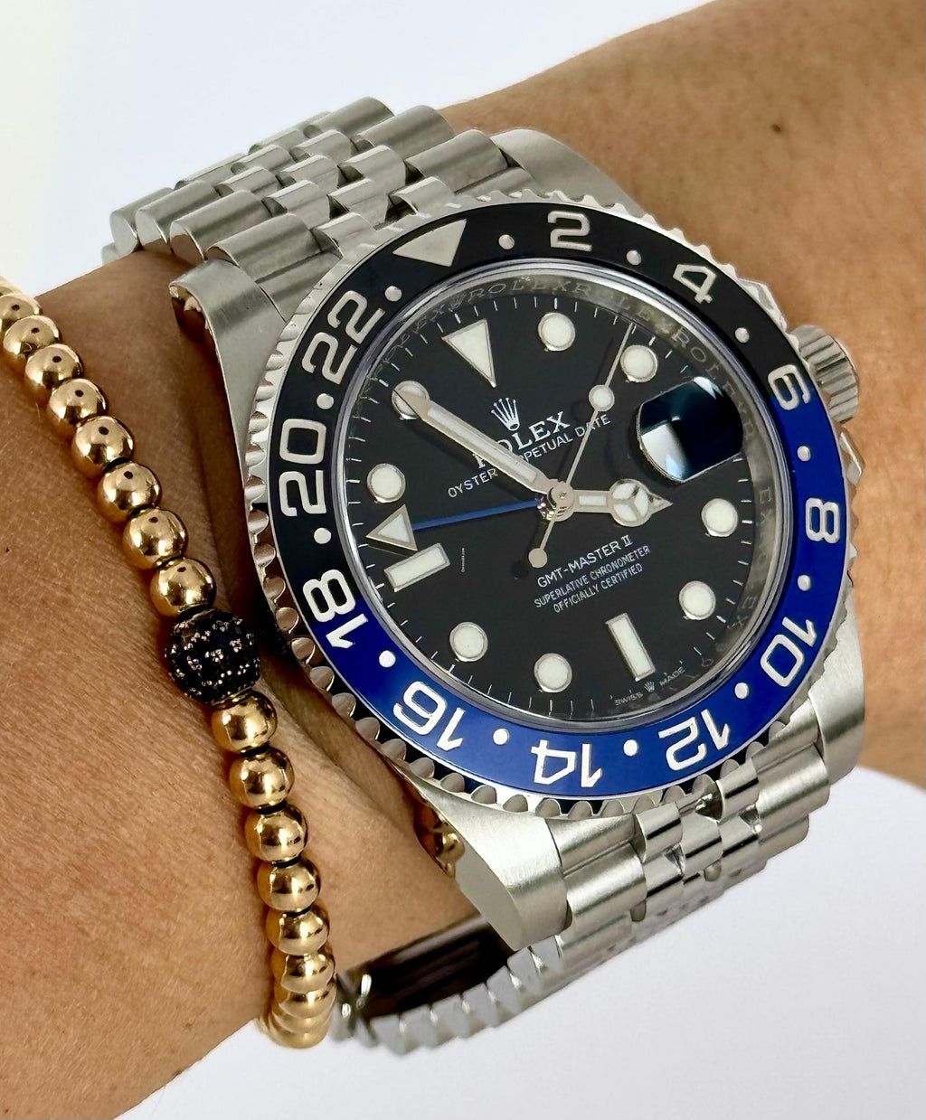 Rolex GMT-Master II „Batgirl“ 2020, neue Karte, Box & Papiere