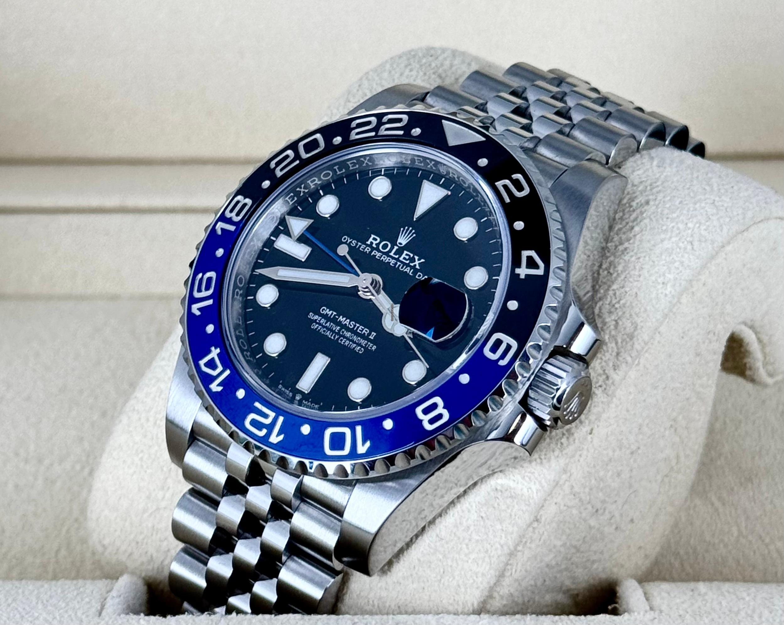 Rolex GMT-Master II „Batgirl“ 2020, neue Karte, Box & Papiere