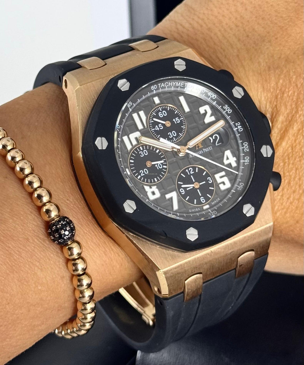Audemars Piguet Royal Oak Offshore Chronograph 2013 Roségold Full Set