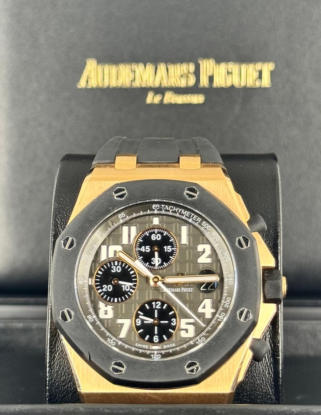 Audemars Piguet Royal Oak Offshore Chronograph 2013 Roségold Full Set