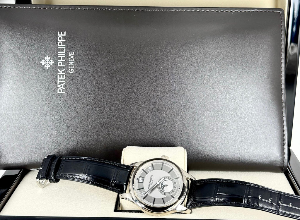 Patek Philippe Jahreskalender 18K Weißgold B&P 2014 LC EU